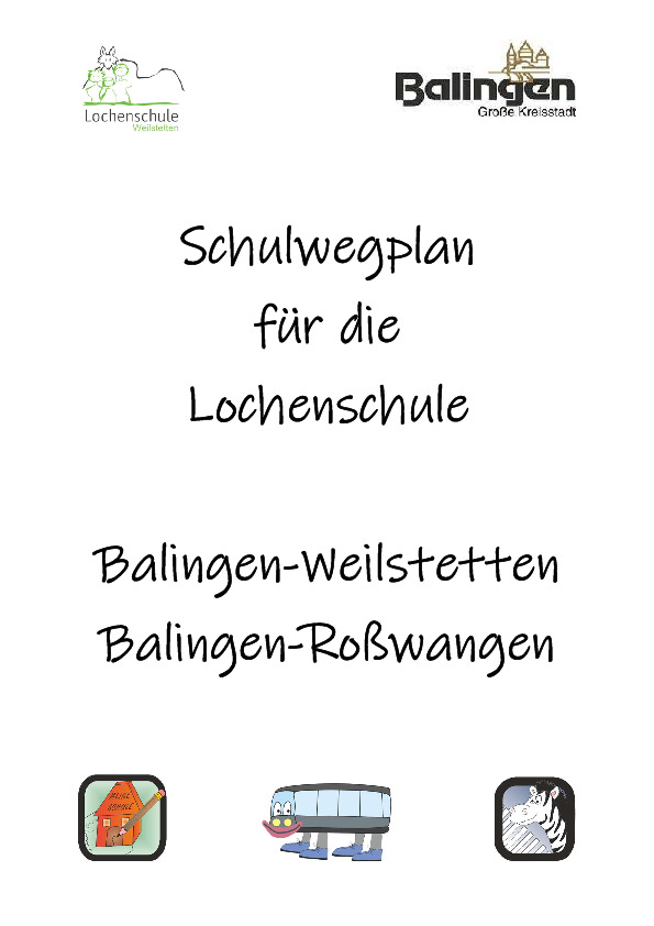 Herunterladen: Schulwegeplan - sicher zur Schule und wieder nach Hause